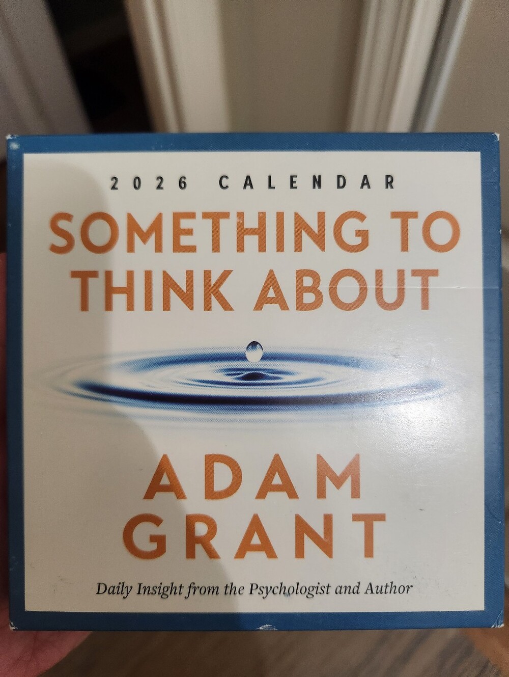 Something to Think About 2026 Daily Calendar - New, Not Used